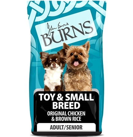 Burns - Toy & Small Breed Adult/Senior Dog Food (Chicken & Rice) - 2kg
