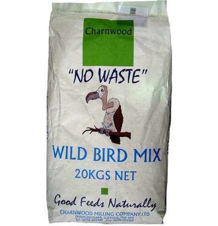 Charnwood - 'No Waste' Wild Bird Mix - 20kg