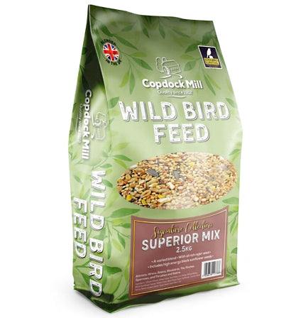 Copdock Mill - Superior Wild Bird Mix 2.5kg - Buy Online SPR Centre UK