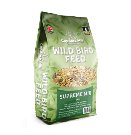Copdock Mill - Supreme Wild Bird Mix 1kg - Buy Online SPR Centre UK