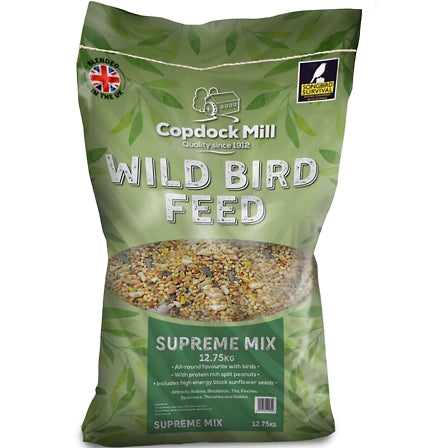 Copdock Mill - Supreme Wild Bird Mix 12.75kg - Buy Online SPR Centre UK