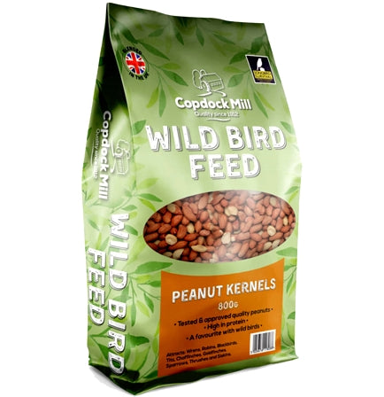 Copdock Mill - Wild Bird Peanut Kernels 800g - Buy Online SPR Centre UK