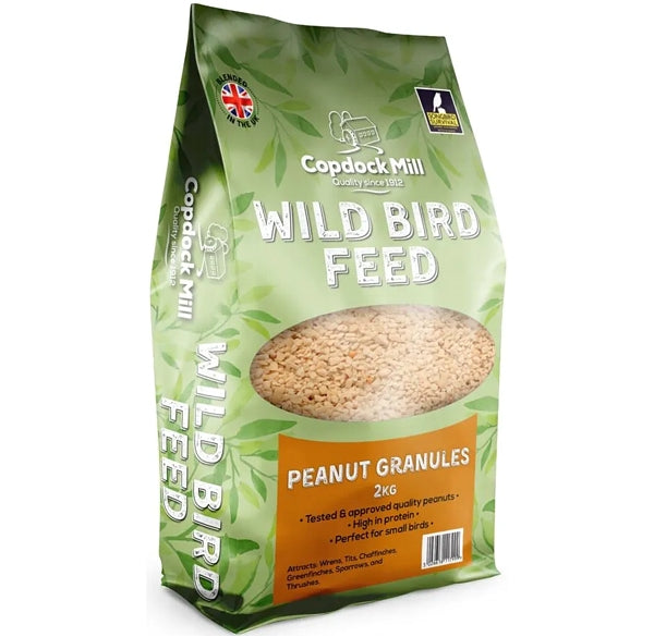 Copdock Mill - Wild Bird Peanut Granules 2kg - Buy Online SPR Centre UK