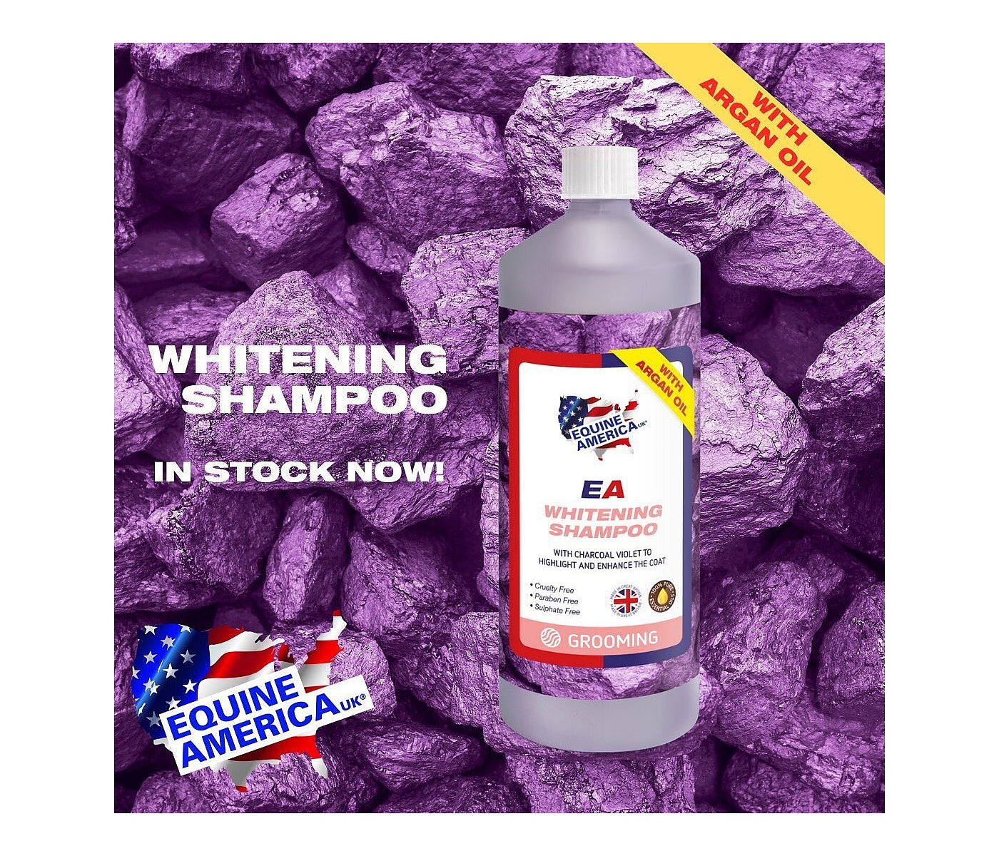 Equine America - EA Whitening Shampoo - 1 litre