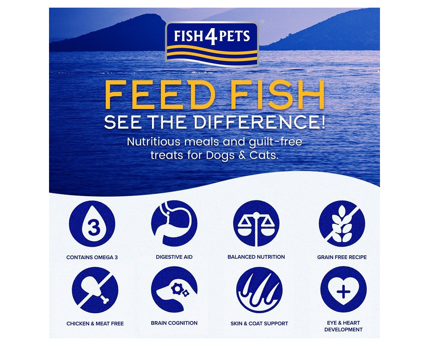 Fish4Dogs Finest Senior Salmon Sweet Potato (Small Kibble