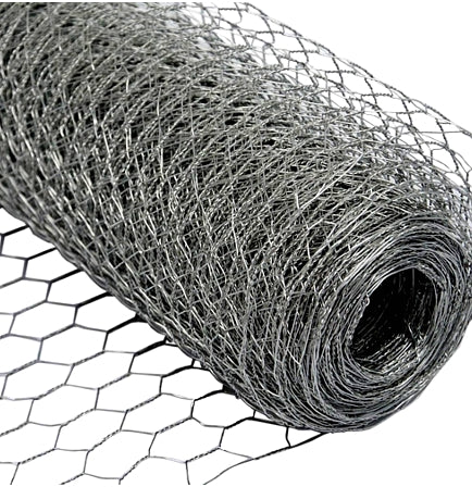 Galvanised Wire Netting - 10 Metres (600mm x 13mm x 22g)
