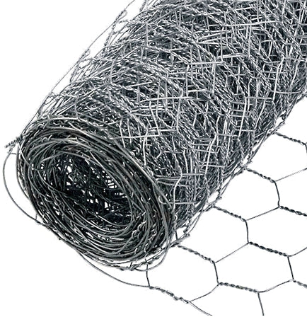 Galvanised Wire Netting - 25 metres (600mm x 13mm x 22g)