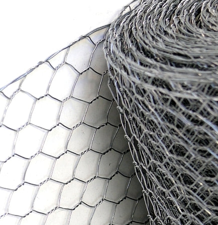 Galvanised Wire Netting - 25 metres (600mm x 25mm x 20g)