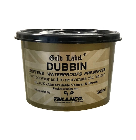 Gold Label - Dubbin (Black) - 200ml