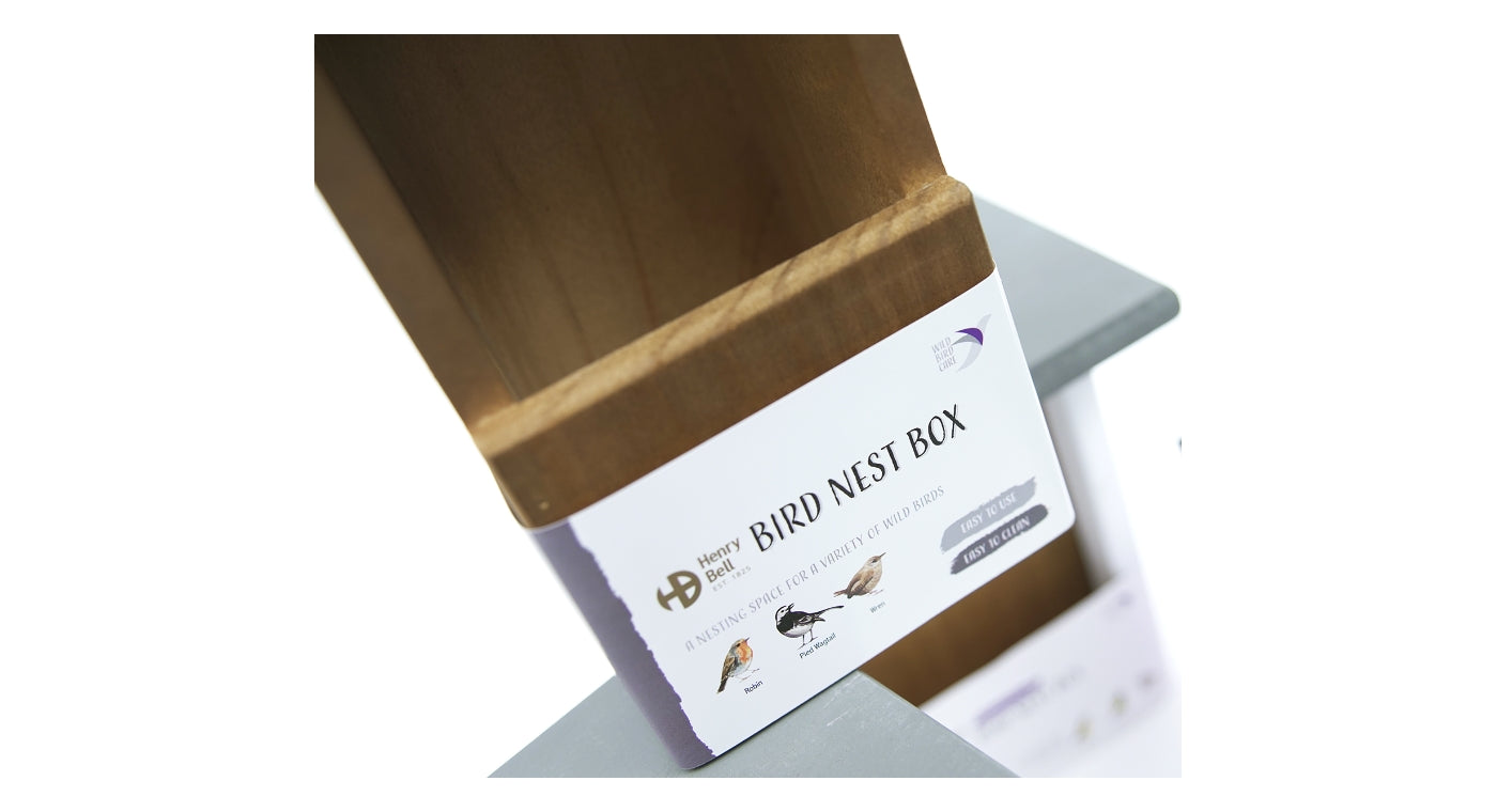 Henry Bell Wild Bird Open Nest Box Buy Online SPR Centre UK