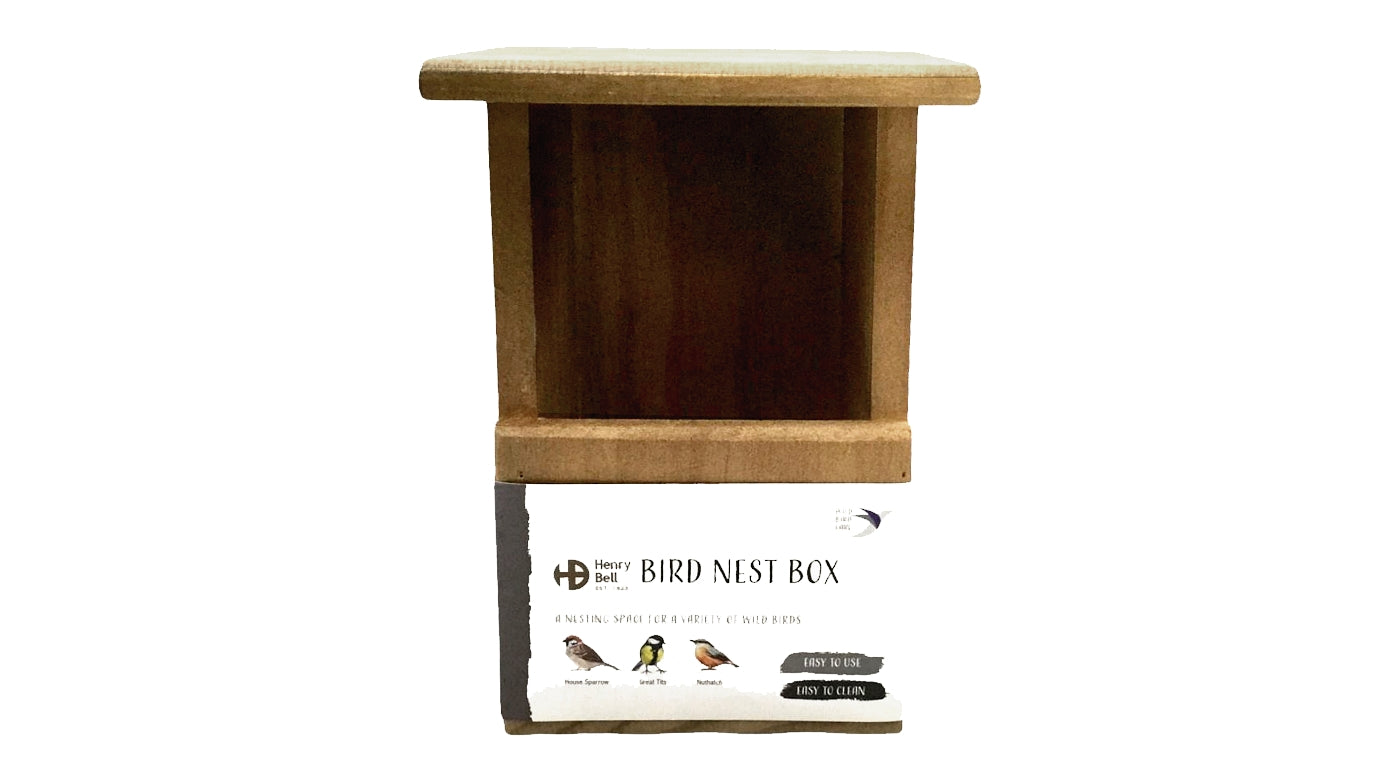 Henry Bell Wild Bird Open Nest Box