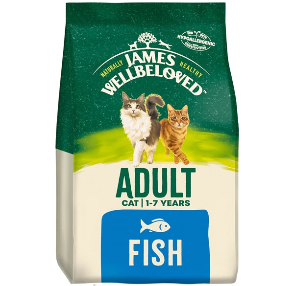 James Wellbeloved Adult Fish Rice Dry Cat Food 1.5kg Buy