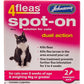 Johnson's - 4fleas Spot-on for Cats - 2 x pipettes