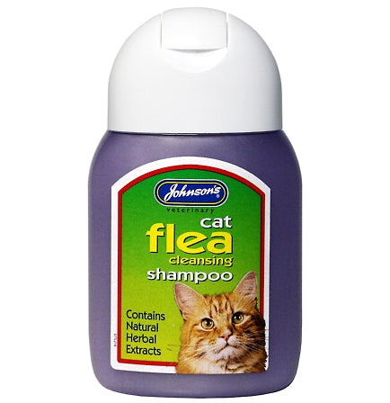 Johnson's - Cat Flea Cleansing Shampoo - 125ml