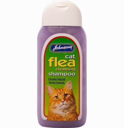 Johnson's - Cat Flea Cleansing Shampoo - 200ml