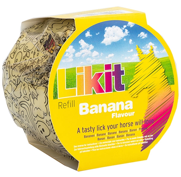 Likit - Banana Flavour Horse Treat - Buy Online SPR Centre UK