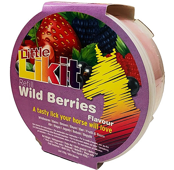 Little Likit - Wild Berries Flavour Horse Treat - Buy Online SPR Centre UK