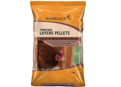 Marriage's Farmyard Layers Pellets | Chicken Feed - Buy Online SPR Centre UK