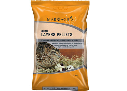 Marriage's - Quail Layers Pellets