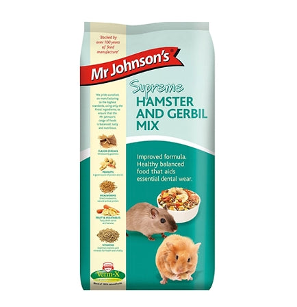 Mr Johnson’s - Supreme Hamster & Gerbil Mix - 900g