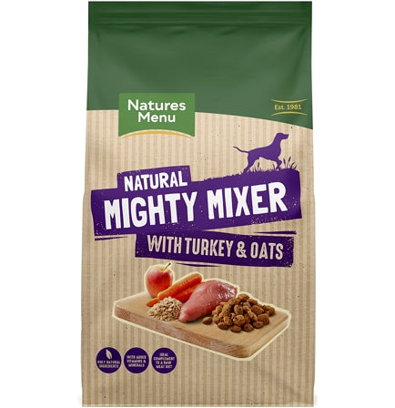 Natures Menu - Mighty Mixer with Turkey and Oats - 2kg