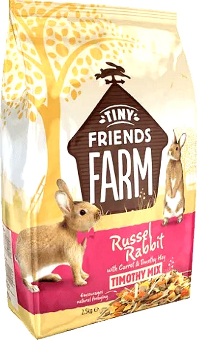 Supreme Tiny Friends Farm Russel Rabbit Timothy Mix 2.5kg