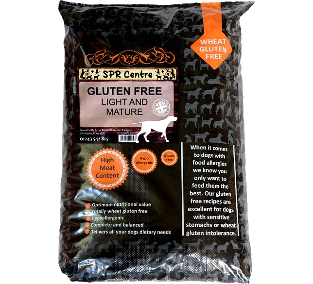 SPR Gluten Free Light Mature Dog Food SPR Centre