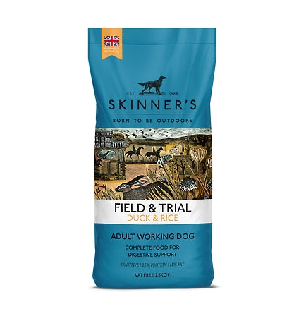 Skinner's - Field & Trial Duck & Rice - 2.5kg