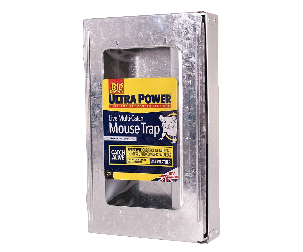 The Big Cheese - Ultra Power Live Multi-Catch Mouse Trap