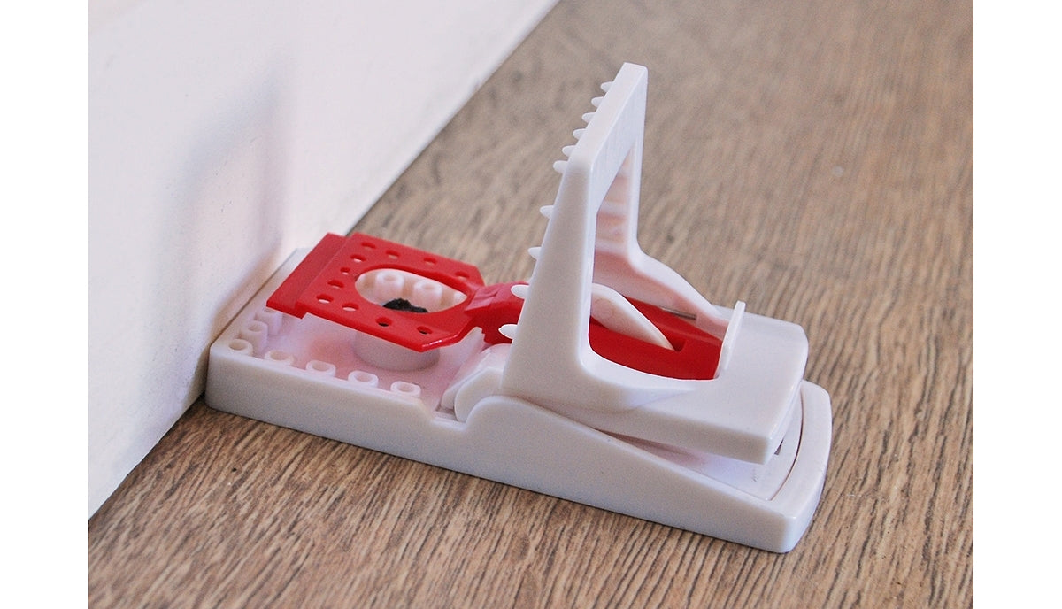 White shop mouse trap