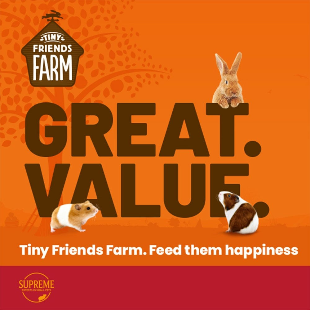 Supreme Tiny Friends Farm - Gerty Guinea Pig Scrummies - 120g